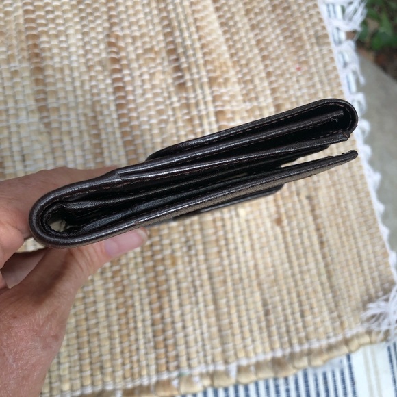 FENDI BROWN ZUCCA BIFOLD WALLET - Picture 8 of 11